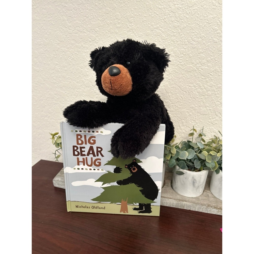 Big Bear Hug by Nicholas Oldland and Aurora stuffed bear animal